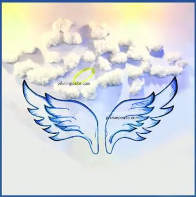 Angel Wings Mural at Heavenly Cups