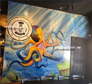 Ehsani's Hot Kabob Octopus Mural